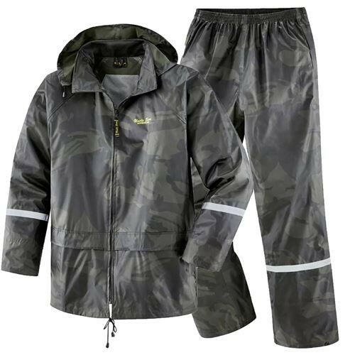Regen Camo Waterproof Rainsuit.