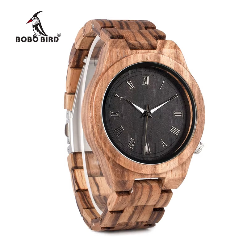 Mens Watches Luxury Brand Top Men Watch Relogio Masculino Wooden Wristwatches Timepieces W-M30 DROP SHIPPING.