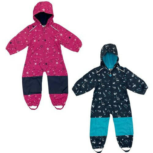 Kids Softshell Fleece Lined Rain Suit.