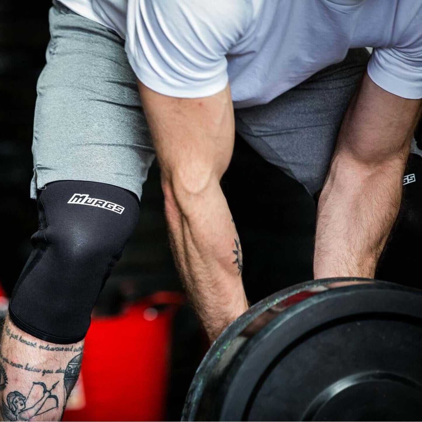 V2 3mm Knee Sleeves - Black (Pair).