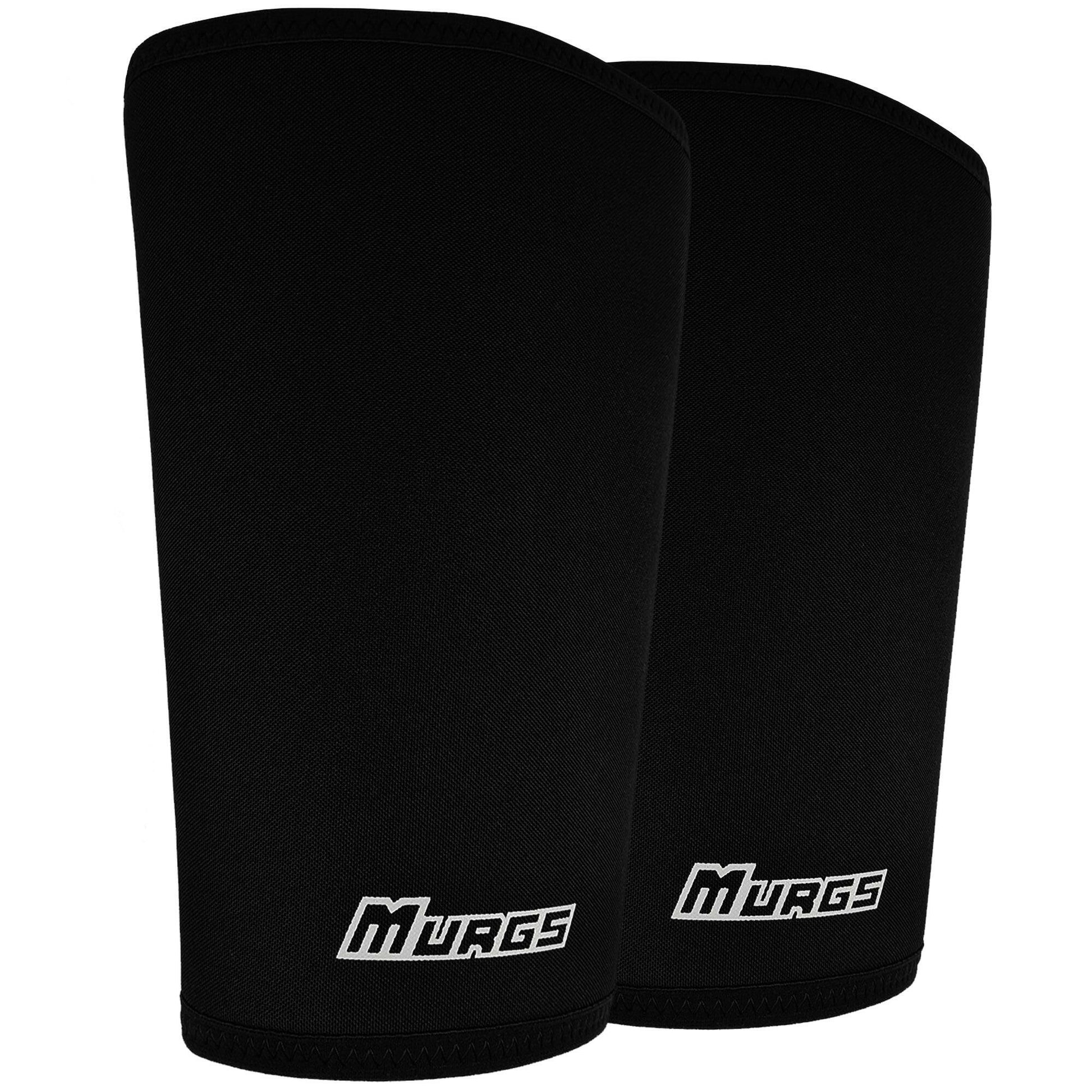 V3 7mm Knee Sleeves - Black (Pair).