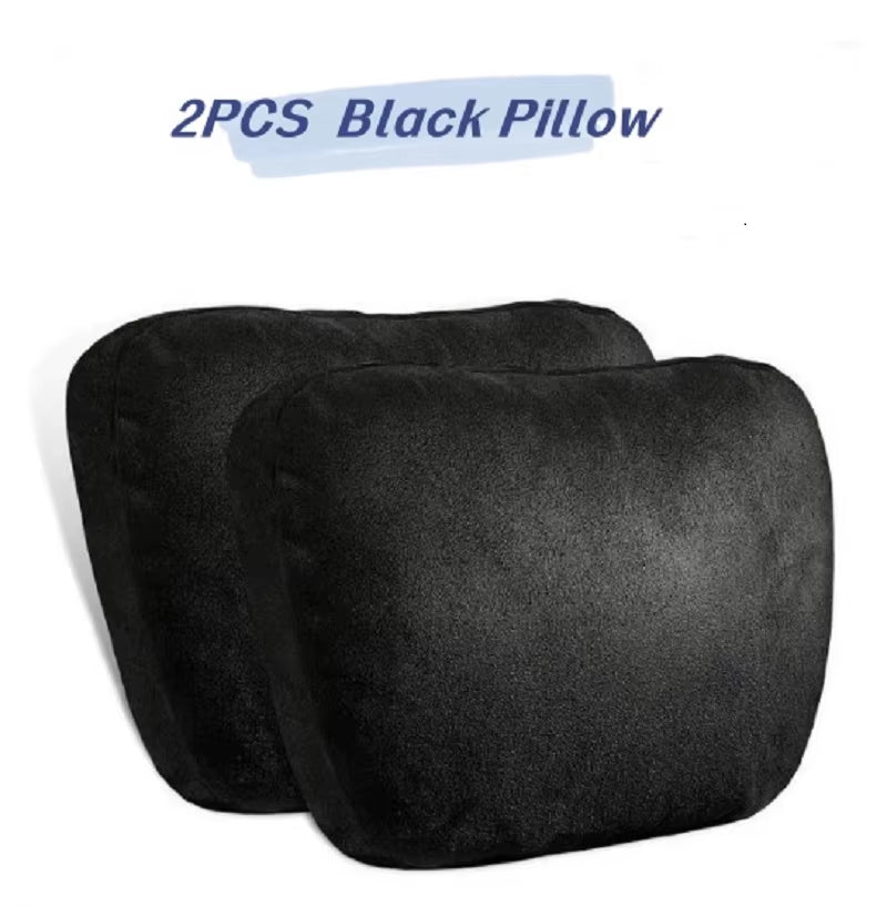 Car Neck Pillow Car Seat Headrest Pillow Auto Memory Cotton Protector Cushion for Universal Car Head Support for Gaming Chair.