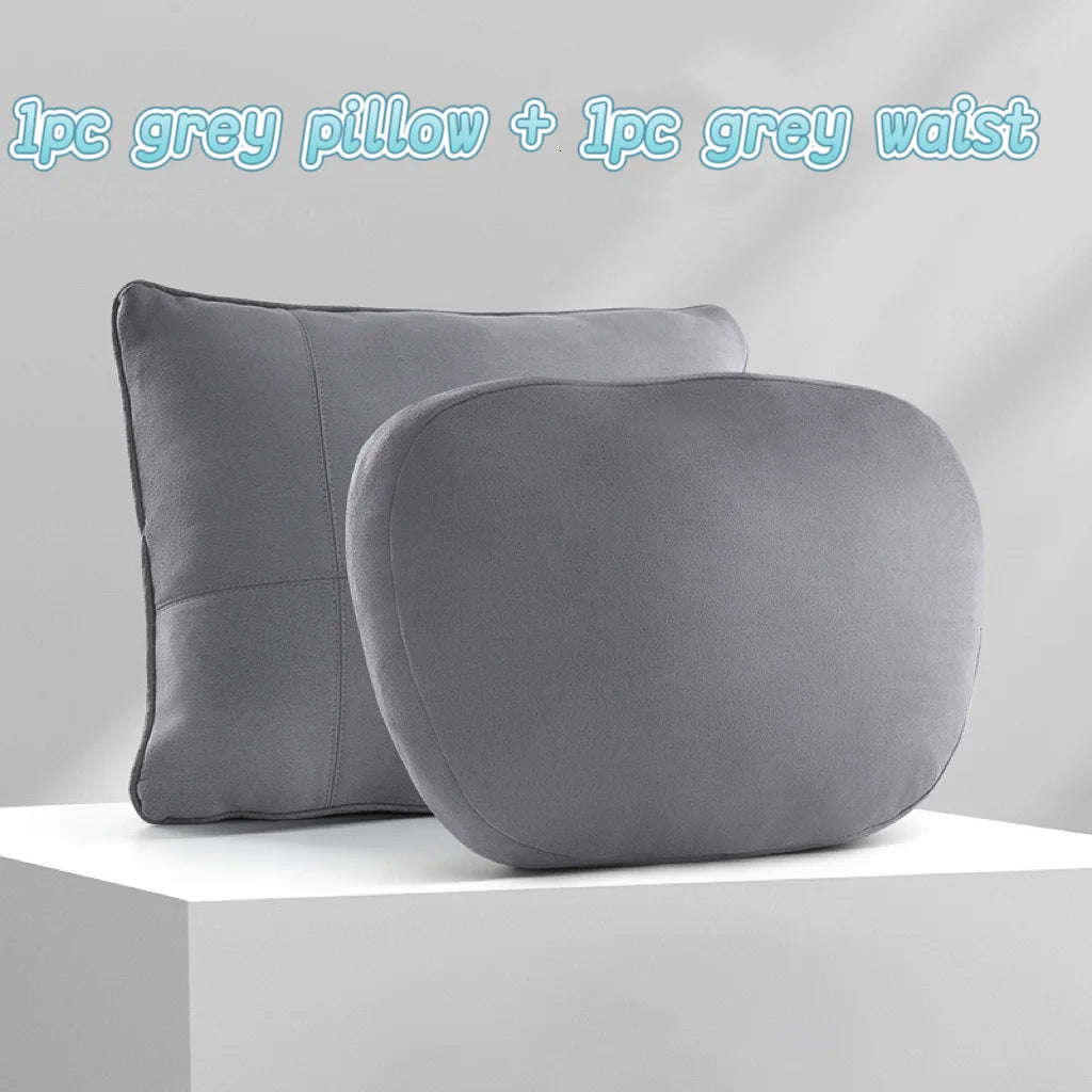 Car Neck Pillow Car Seat Headrest Pillow Auto Memory Cotton Protector Cushion for Universal Car Head Support for Gaming Chair.
