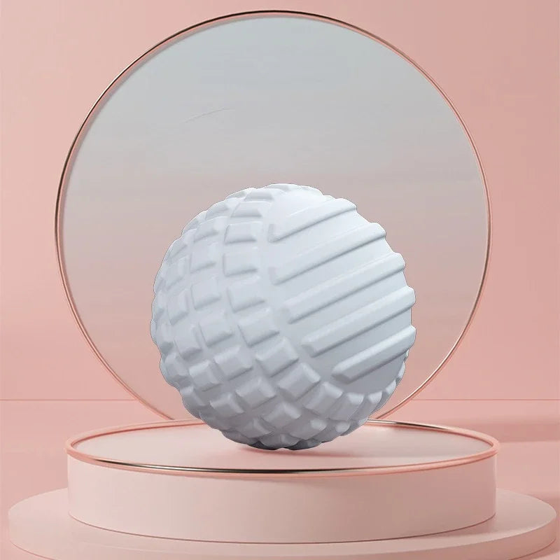 TPR Floating Point Muscle Relaxation Massager Light Massage Adsorption Ball Relieves Pain Reusable and Washable.