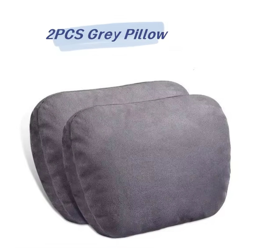 Car Neck Pillow Car Seat Headrest Pillow Auto Memory Cotton Protector Cushion for Universal Car Head Support for Gaming Chair.