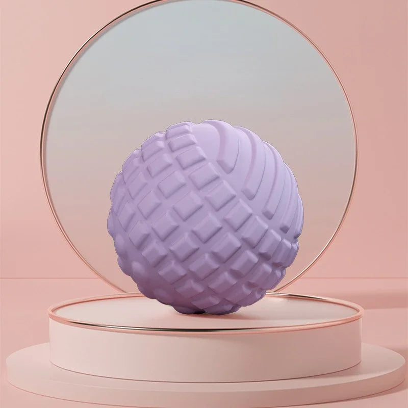 TPR Floating Point Muscle Relaxation Massager Light Massage Adsorption Ball Relieves Pain Reusable and Washable.