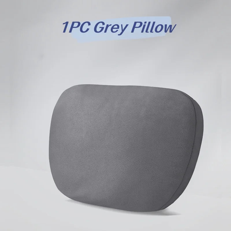 Car Neck Pillow Car Seat Headrest Pillow Auto Memory Cotton Protector Cushion for Universal Car Head Support for Gaming Chair.