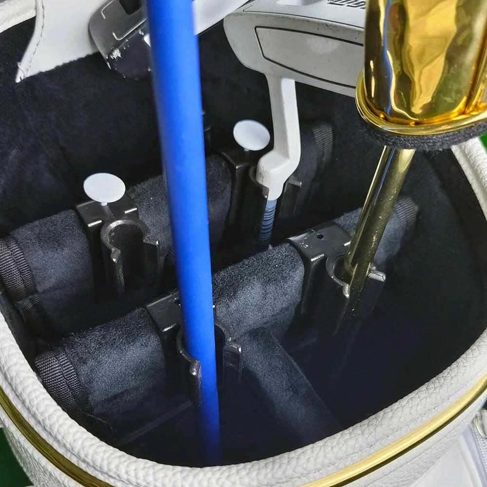 Durable Golf Club Bag Clips – Putter Clamp Holder Organizer, Plastic Golf Accessories for Men and Women.