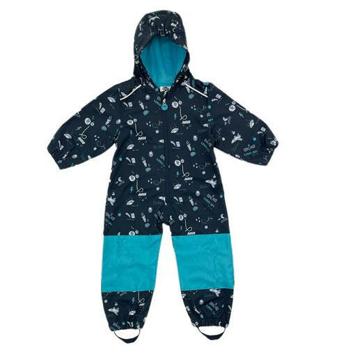 Kids Softshell Fleece Lined Rain Suit.