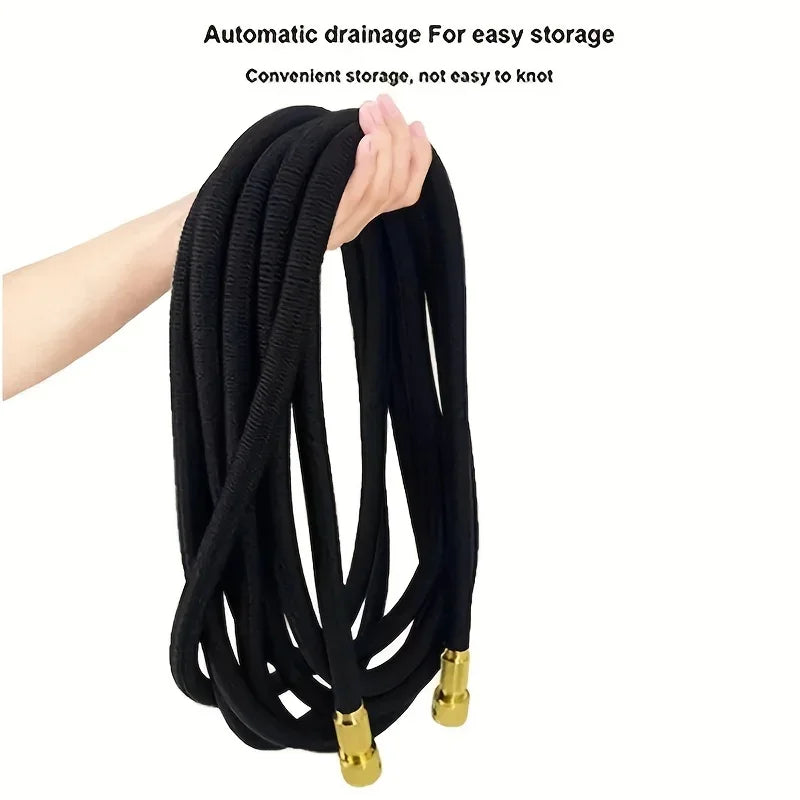 New Expandable Magic Hose High Pressure Car Wash Hose with Spray Gun Set Outdoor Watering Irrigation Tool Garden Hose