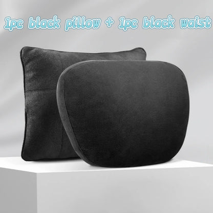 Car Neck Pillow Car Seat Headrest Pillow Auto Memory Cotton Protector Cushion for Universal Car Head Support for Gaming Chair.