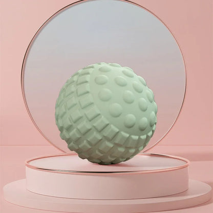 TPR Floating Point Muscle Relaxation Massager Light Massage Adsorption Ball Relieves Pain Reusable and Washable.