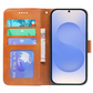 Samsung Galaxy S24 Series Book Flip Case Leather Wallet
