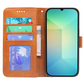 Samsung Galaxy A07 Book Flip Case Leather Wallet