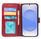 Samsung Galaxy A57 Book Flip Case Leather Wallet