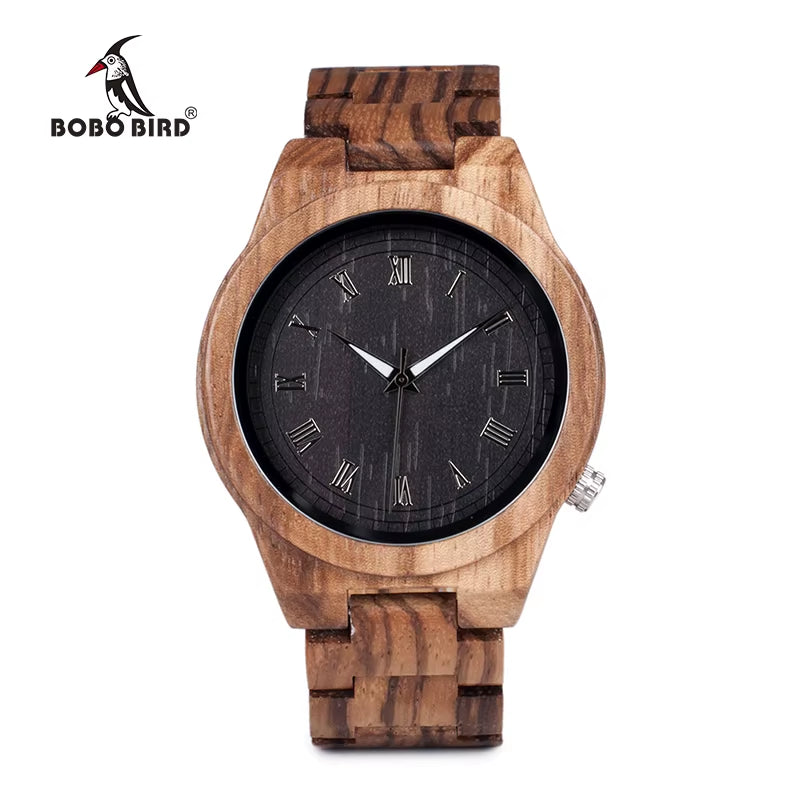 Mens Watches Luxury Brand Top Men Watch Relogio Masculino Wooden Wristwatches Timepieces W-M30 DROP SHIPPING.