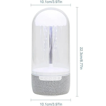 Jellyfish Lamp,With Bluetooth Speaker Dancing Jellyfish Lamp,7Color Atmosphere Jellyfish Desk Lamp,Rechargeable Mood Night Light.