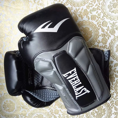 Professional Mma Boxing Gloves Unisex Muay Thai Kicking Boxing Sandbag Gym Fitness Combat Training Boxing Gear Equipment Gloves.