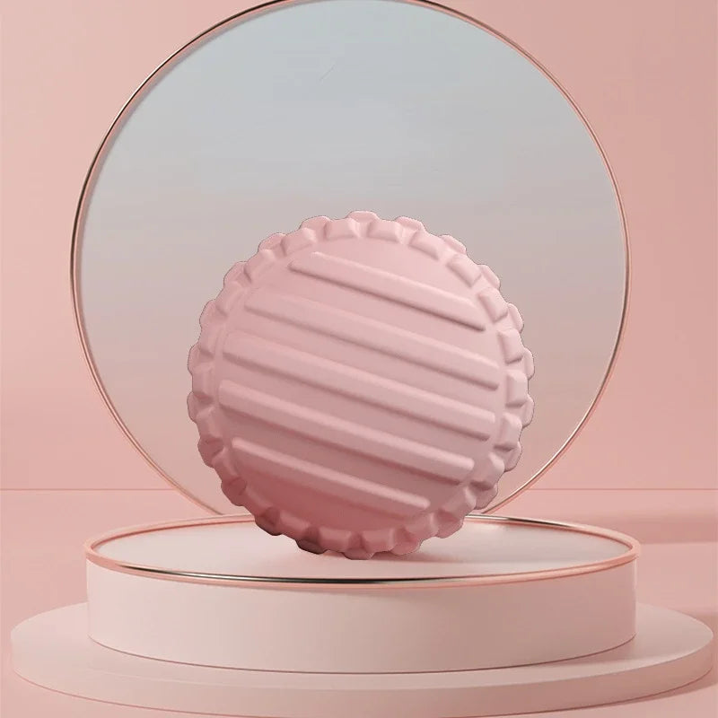 TPR Floating Point Muscle Relaxation Massager Light Massage Adsorption Ball Relieves Pain Reusable and Washable.