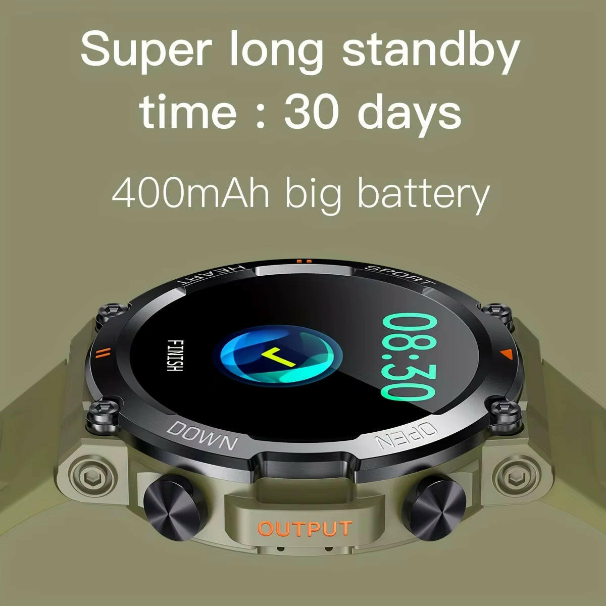 K56Pro Smart Watch for Men Heart Rate Blood Bluetooth Sport 400Mah Long Standby 1.39 Inch 360*360 HD Screen Outdoors Smartwatch.