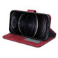 iPhone 15 Series Book Flip Case Leather Wallet