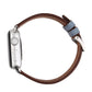 For Apple Watch Series 10 42mm / 9&8&7 41mm / SE 3&SE 2&6&SE&5&4 40mm / 3&2&1 38mm Fresh Style Genuine Leather Watch Band, 38mm