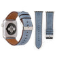 For Apple Watch Series 10 42mm / 9&8&7 41mm / SE 3&SE 2&6&SE&5&4 40mm / 3&2&1 38mm Fresh Style Genuine Leather Watch Band, 38mm