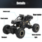 2.4GHz 4WD Double Motors Off-Road Climbing Car Remote Control Vehicle, Model:6026(Black)