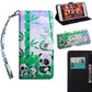 3D Painting Pattern Coloured Drawing Horizontal Flip TPU + PU Leather Case with Holder & Card Slots & Wallet, For Motorola E5 Play, For Motorola E5 Play Go