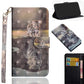 3D Painting Pattern Horizontal Flip TPU + PU Leather Case with Holder & Card Slots & Wallet, For Huawei Honor 8A Pro