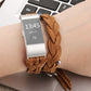 For Fitbit Charge 2 Weave Genuine Leather Replacement Strap Watchband