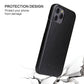 Fierre Shann Business Magnetic Horizontal Flip Genuine Leather Case, For iPhone 12 mini, For iPhone 12 / 12 Pro, For iPhone 12 Pro Max