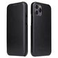 Fierre Shann Business Magnetic Horizontal Flip Genuine Leather Case, For iPhone 12 mini, For iPhone 12 / 12 Pro, For iPhone 12 Pro Max