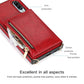Square Zipper Wallet Bag TPU+PU Back Cover Case with Holder & Card Slots & Wallet & Cross-body Strap, For Samsung Galaxy A90 5G, For Samsung Galaxy Note9, For Samsung Galaxy Note10, For Samsung Galaxy Note10 Pro, For Samsung Galaxy S9                  ...