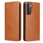 Fierre Shann PU Genuine Leather Texture Horizontal Flip Leather Case with Holder & Card Slots & Wallet, For Samsung Galaxy S21 5G, For Samsung Galaxy S21+ 5G, For Samsung Galaxy S21 Ultra 5G