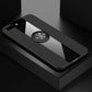 XINLI Stitching Cloth Textue Shockproof TPU Protective Case with Ring Holder, For iPhone 8 / 7, For iPhone 8 Plus / 7 Plus, For iPhone X / XS, For iPhone XR