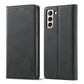 LC.IMEEKE Strong Magnetism Ultra-thin Horizontal Flip Matte TPU + PU Leather Case with Holder & Card Slots & Wallet, For Samsung Galaxy S21 5G, For Samsung Galaxy S21+ 5G, For Samsung Galaxy S21 Ultra 5G