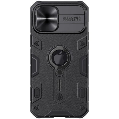 NILLKIN Shockproof CamShield Armor Protective Case with Invisible Ring Holder, For iPhone 12 Pro Max