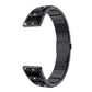 Stainless Steel Diamond Encrusted Replacement Watchbands, For Samsung Galaxy Watch 3 45mm, For Samsung Galaxy Watch Active2 44mm / Watch Active2 40mm / Watch Active, For Samsung Galaxy Watch 3 41mm