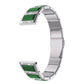 Stainless Steel Diamond Encrusted Replacement Watchbands, For Samsung Galaxy Watch 3 45mm, For Samsung Galaxy Watch Active2 44mm / Watch Active2 40mm / Watch Active, For Samsung Galaxy Watch 3 41mm