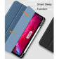 Mutural YASHI Series TPU + PU Cloth Pattern Texture Horizontal Flip Leather Case with Three-folding Holder & Pen Slot & Wake-up / Sleep Function, For iPad Pro 11 (2021), For iPad Pro 12.9 2022 / 2021