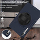 360 Degree Rotation PC + TPU Protective Case with Holder & Hand-strap & Pen Slot, For Samsung Galaxy Tab S8+ / Tab S8 Plus /  Tab S7 FE / Tab S7+ SM-T970