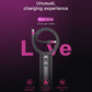 TOTUDESIGN BL-013 Dyson Series 5A USB to USB-C / Type-C Silicone Fast Data Cable, Length: 1.2m(Purple Red)