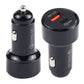 LZ-201 PD 20W USB-C / Type-C  QC 3.0 USB Mini Fast Car Charger(Black)