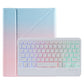 B011S Splittable Backlight Bluetooth Keyboard Leather Case with Triangle Holder & Pen Slot, For iPad 9.7 2018 & 2017 / Pro 9.7 / Air 2, For iPad 10.2 2020 & 2019 / Pro 10.5 inch / Air 3 10.5 inch                                                         ...