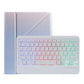 B011S Splittable Backlight Bluetooth Keyboard Leather Case with Triangle Holder & Pen Slot, For iPad 9.7 2018 & 2017 / Pro 9.7 / Air 2, For iPad 10.2 2020 & 2019 / Pro 10.5 inch / Air 3 10.5 inch                                                         ...