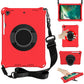 Spider King EVA Protective Case with Adjustable Shoulder Strap & Holder & Pen Slot, For iPad 9.7 2018 & 2017 / Pro 9.7 / Air 2 / Air, For iPad 10.2 2021 / 2020 / 2019, For iPad Pro 10.5 inch 2017 / Air 3 10.5 inch                                       ...