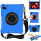 Spider King EVA Protective Case with Adjustable Shoulder Strap & Holder & Pen Slot, For iPad 9.7 2018 & 2017 / Pro 9.7 / Air 2 / Air, For iPad 10.2 2021 / 2020 / 2019, For iPad Pro 10.5 inch 2017 / Air 3 10.5 inch                                       ...