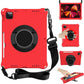 Spider King EVA Protective Case with Adjustable Shoulder Strap & Holder & Pen Slot, For iPad 9.7 2018 & 2017 / Pro 9.7 / Air 2 / Air, For iPad 10.2 2021 / 2020 / 2019, For iPad Pro 10.5 inch 2017 / Air 3 10.5 inch                                       ...