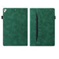 Business Leather Case for iPad 9.7/Pro 9.7/Air 2 with Holder, Card Slots, Photo Frame, Sleep/Wake Function (Green)